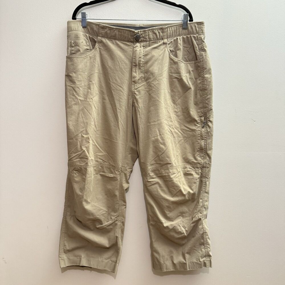 Ascend Explorer Pants Mens 38x30 Coriander Lightweight Stretch Hiking Outdoor